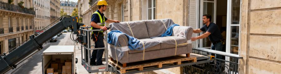 déménagement étage